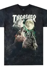 THRASHER THRASHER WOLVES TEE - HAND DYED