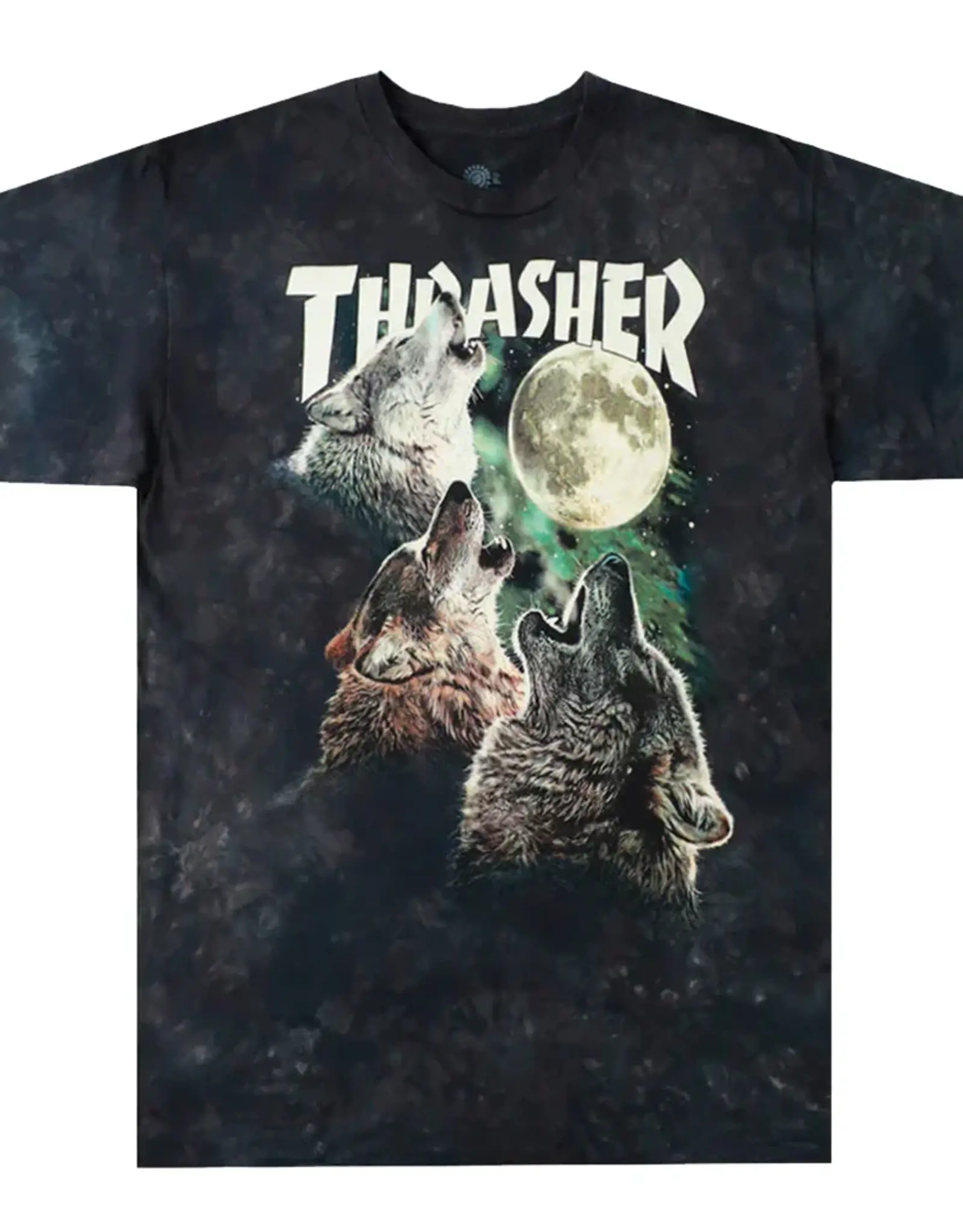 THRASHER THRASHER WOLVES TEE - HAND DYED