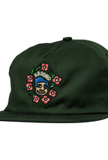 KROOKED SWEATPANTS REDUX SNAPBACK HAT - OLIVE