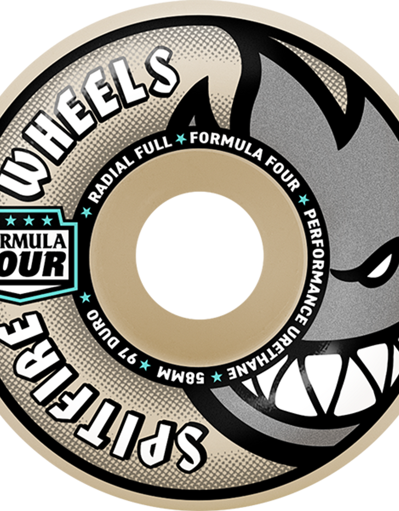 SPITFIRE FORMULA FOUR 97 DURO ホイール Spitfire Formula Four 97a Classic Skateboard Wheel – Evolve