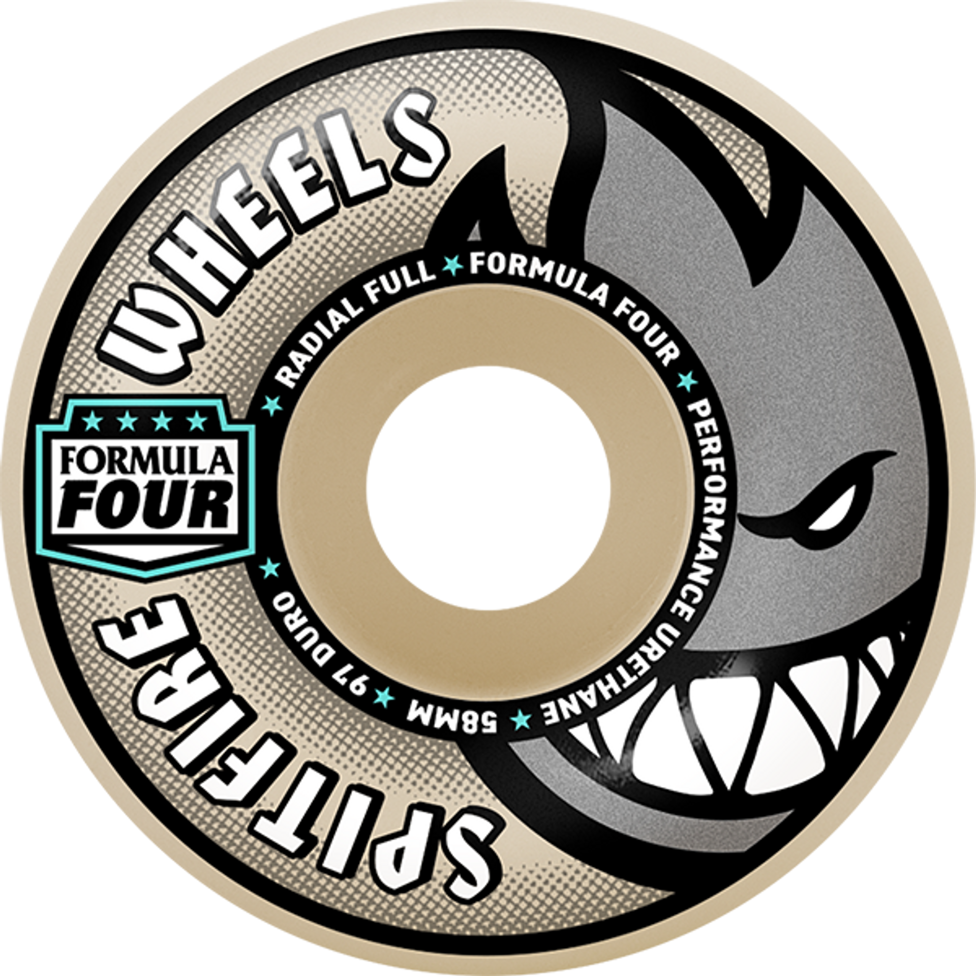 Spitfire Formula Four 97 DURO ウィール 58mm spitfire-spitfire-f4-97-radial