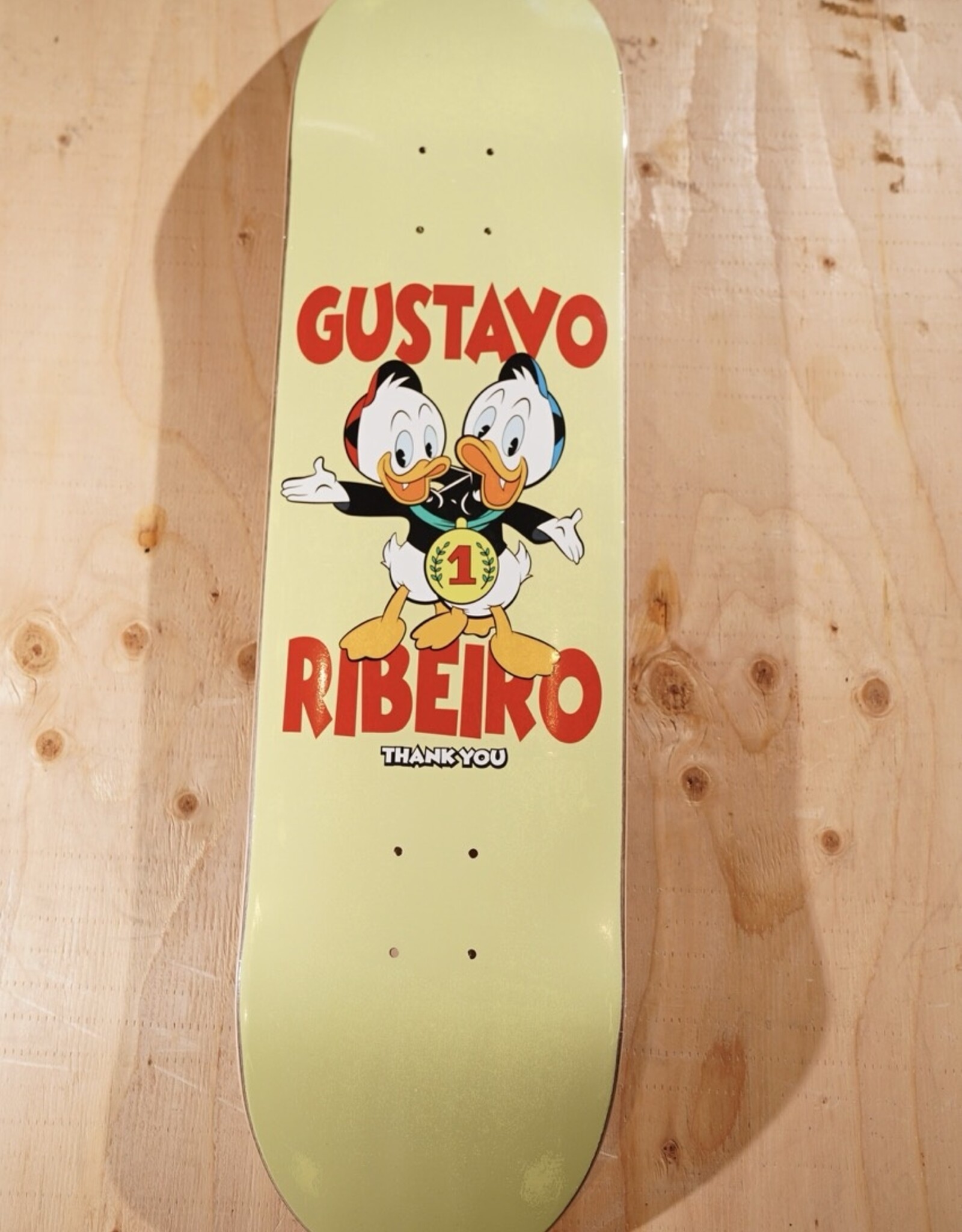 THANK YOU THANK YOU GUSTAVO RIBERIO TWINS DECK - 8.5