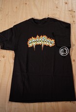 SPITFIRE SPITFIRE CHROME VENOM TEE BLACK