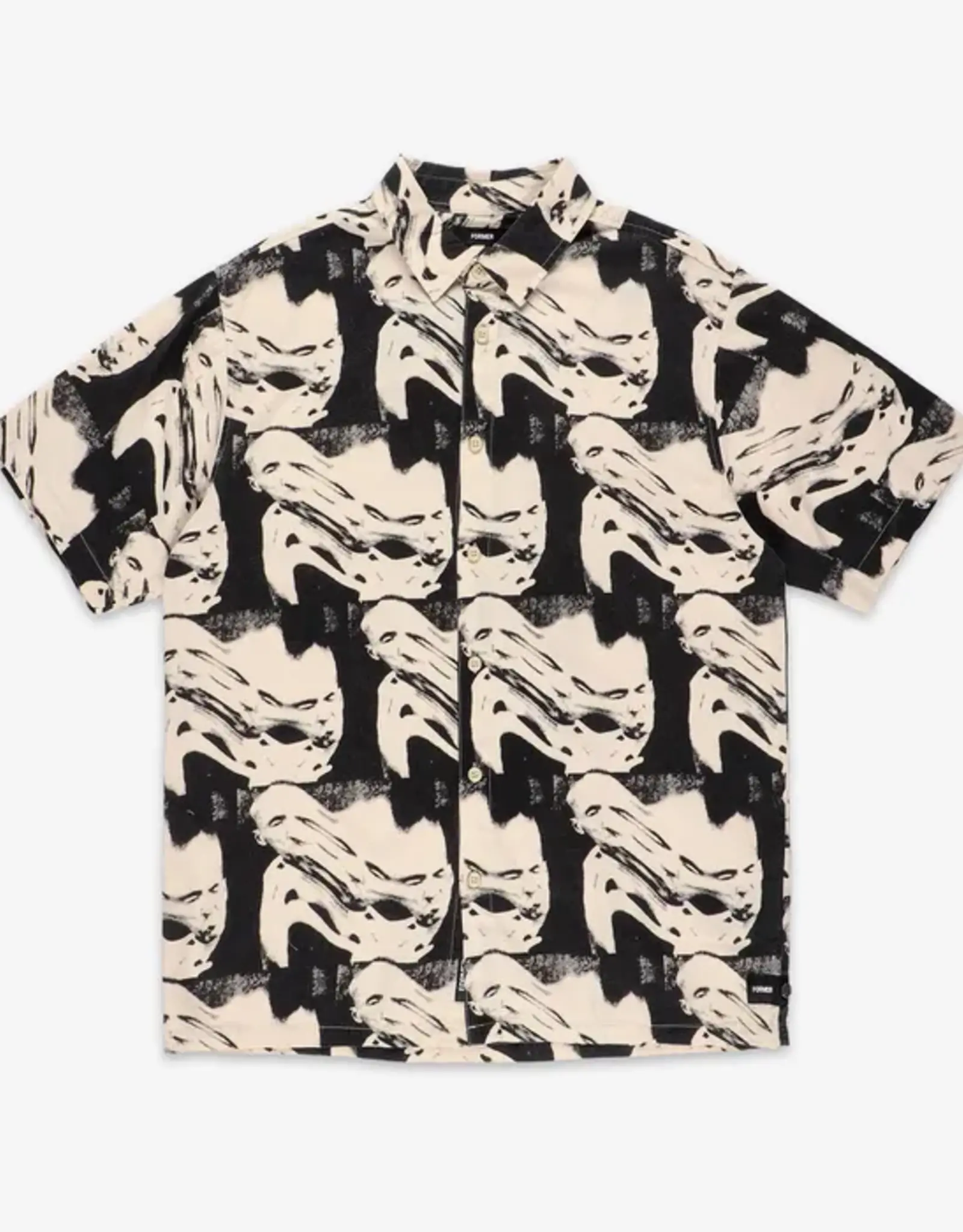 FORMER FORMER DISTORT S/S SHIRT - BONE