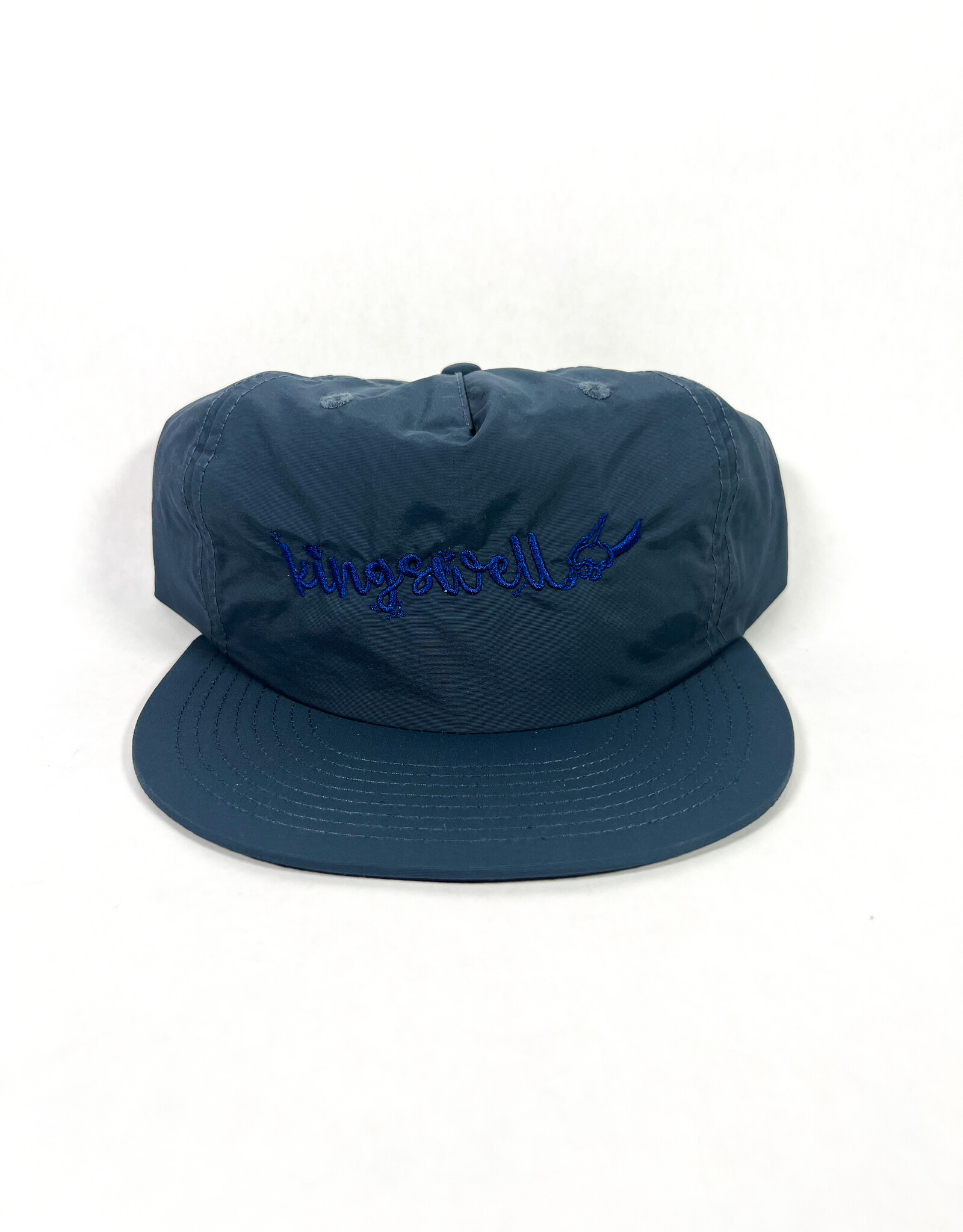 KINGSWELL KINGSWELL MOUSE PAINTBRUSH SURF HAT - PETROL BLUE