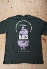 BUTTER GOODS BUTTER GOODS ROUND ABOUT MIDNIGHT TEE - FOREST