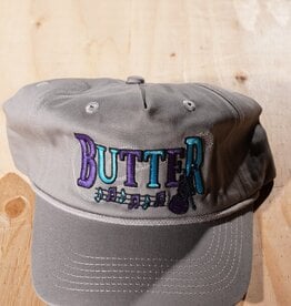 BUTTER GOODS BUTTER GOODS ARRANGEMENT PINCH FRONT CAP - GREY