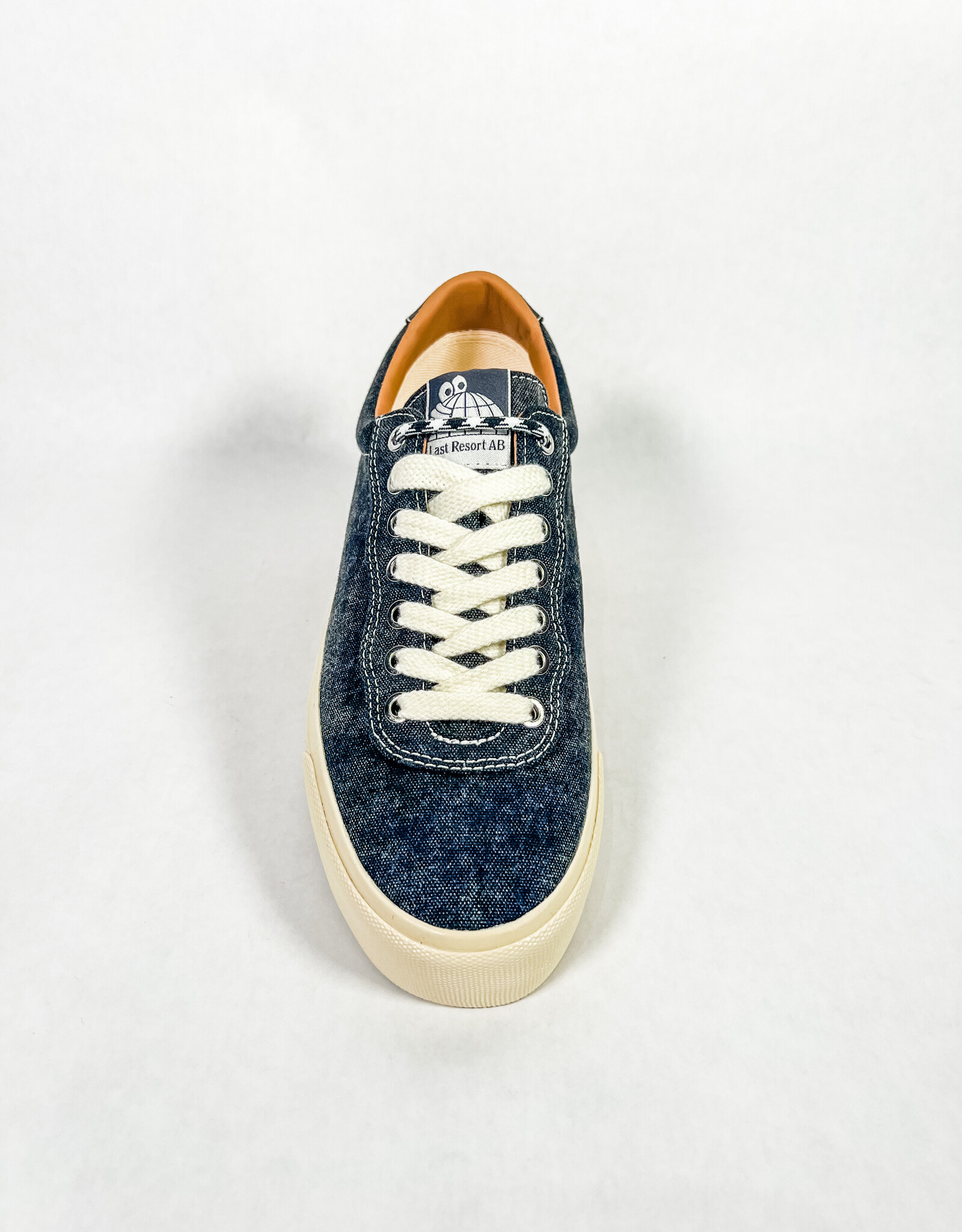 LAST RESORT AB VM001 LO CANVAS - WASHED BLACK / WHITE