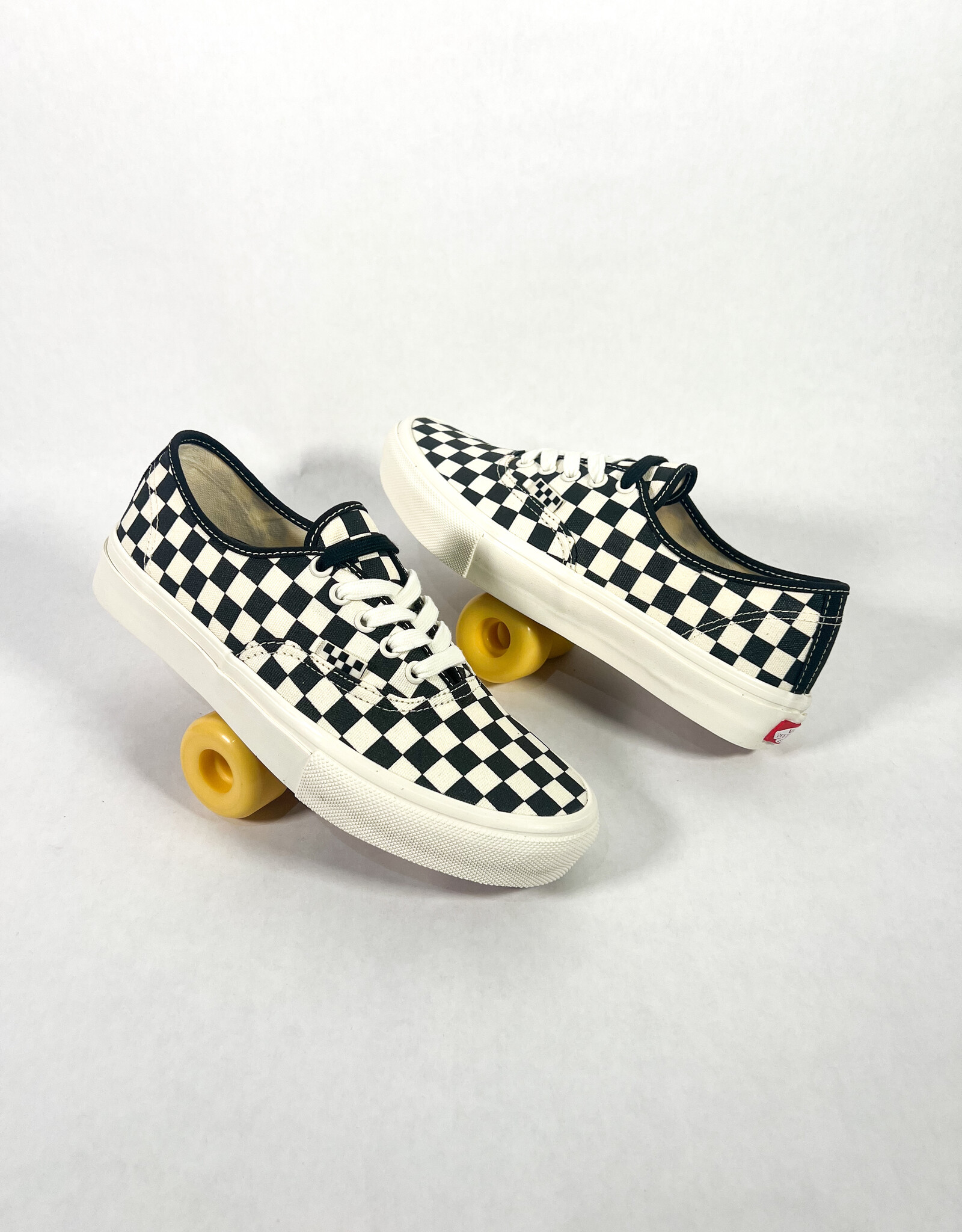 VANS SKATE AUTHENTIC - CHECKERBOARD MARSHMALLOW