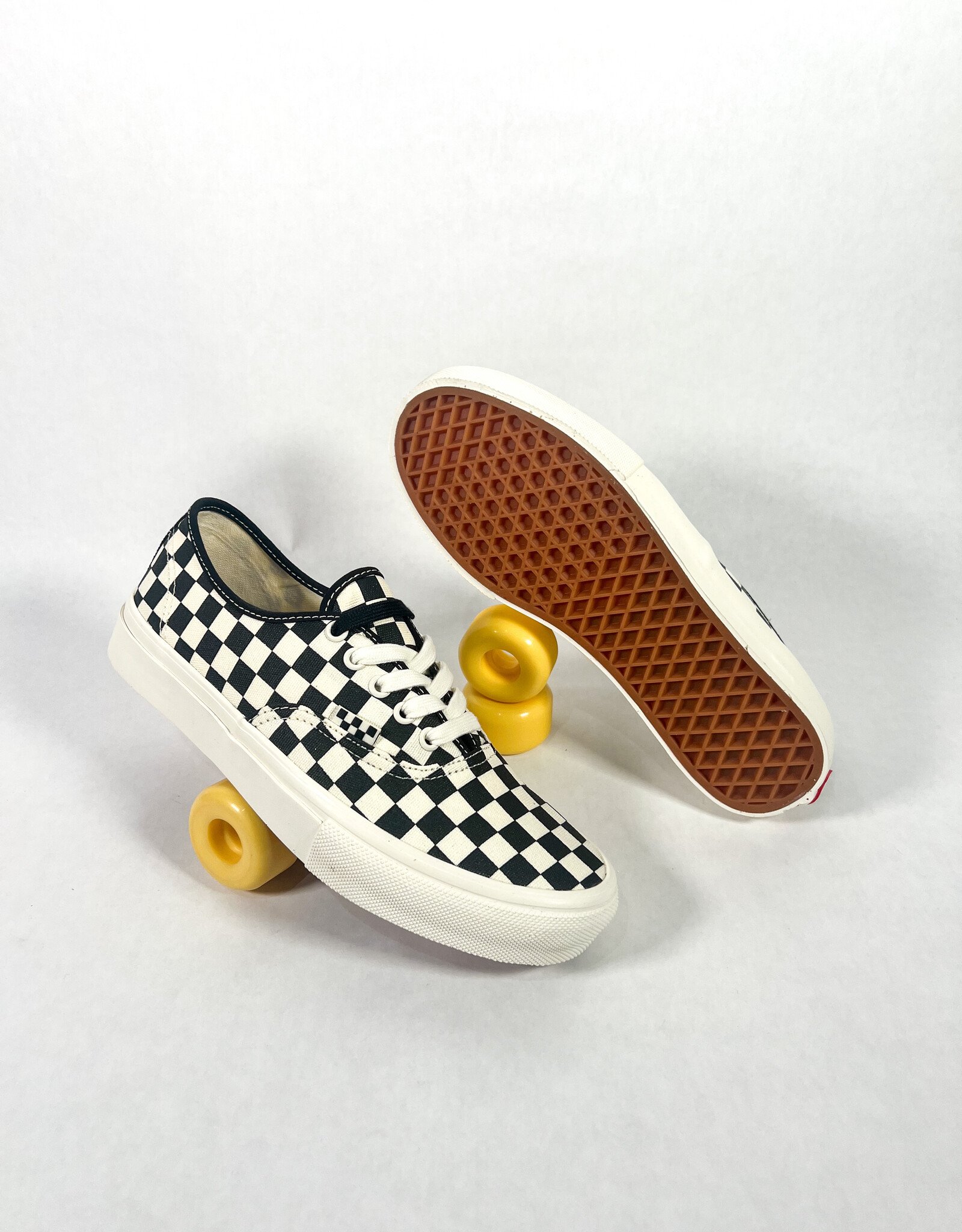 VANS VANS SKATE AUTHENTIC - CHECKERBOARD MARSHMALLOW