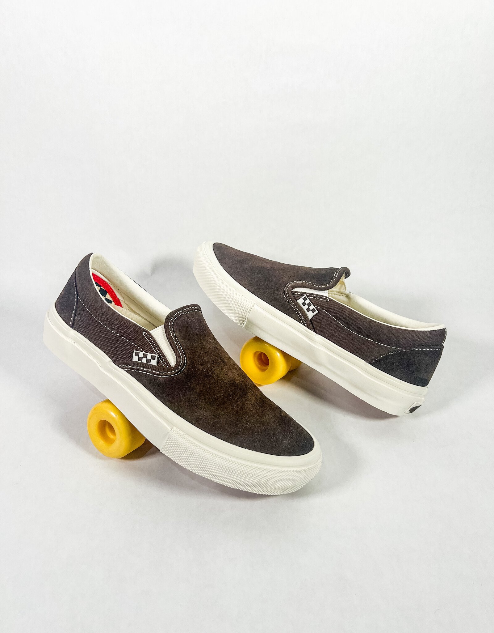 VANS SKATE SLIP ON - CHOCOLATE BROWN