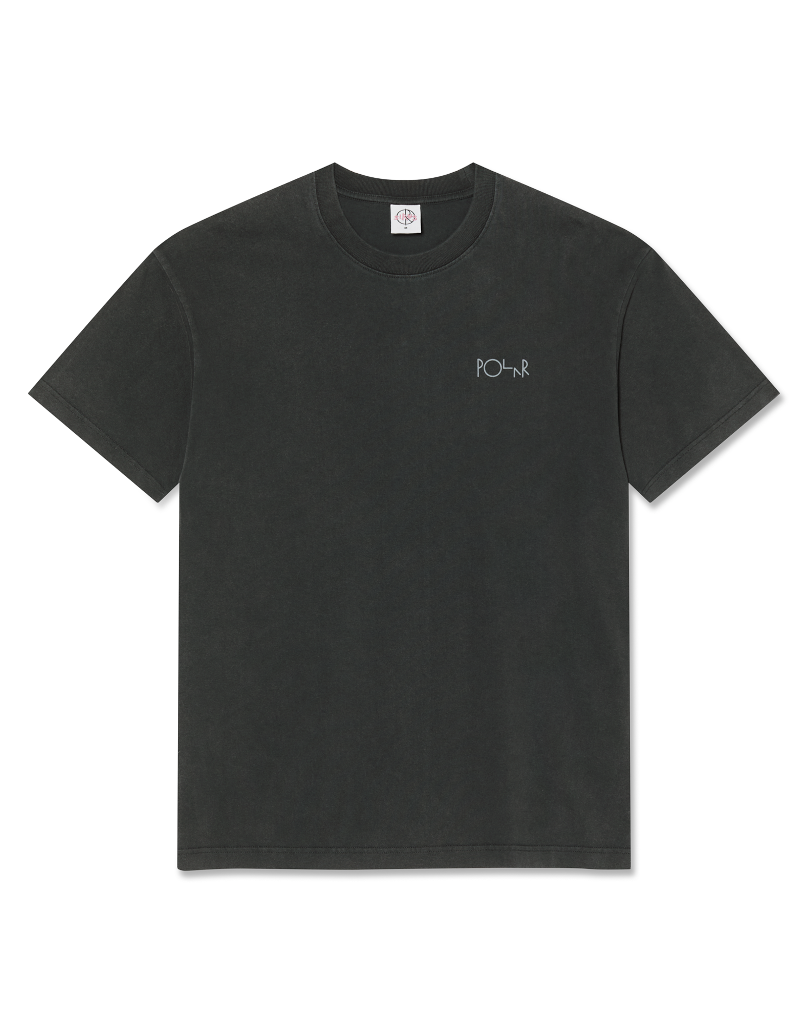 POLAR HORSE HAND TEE - SILVER/BLACK