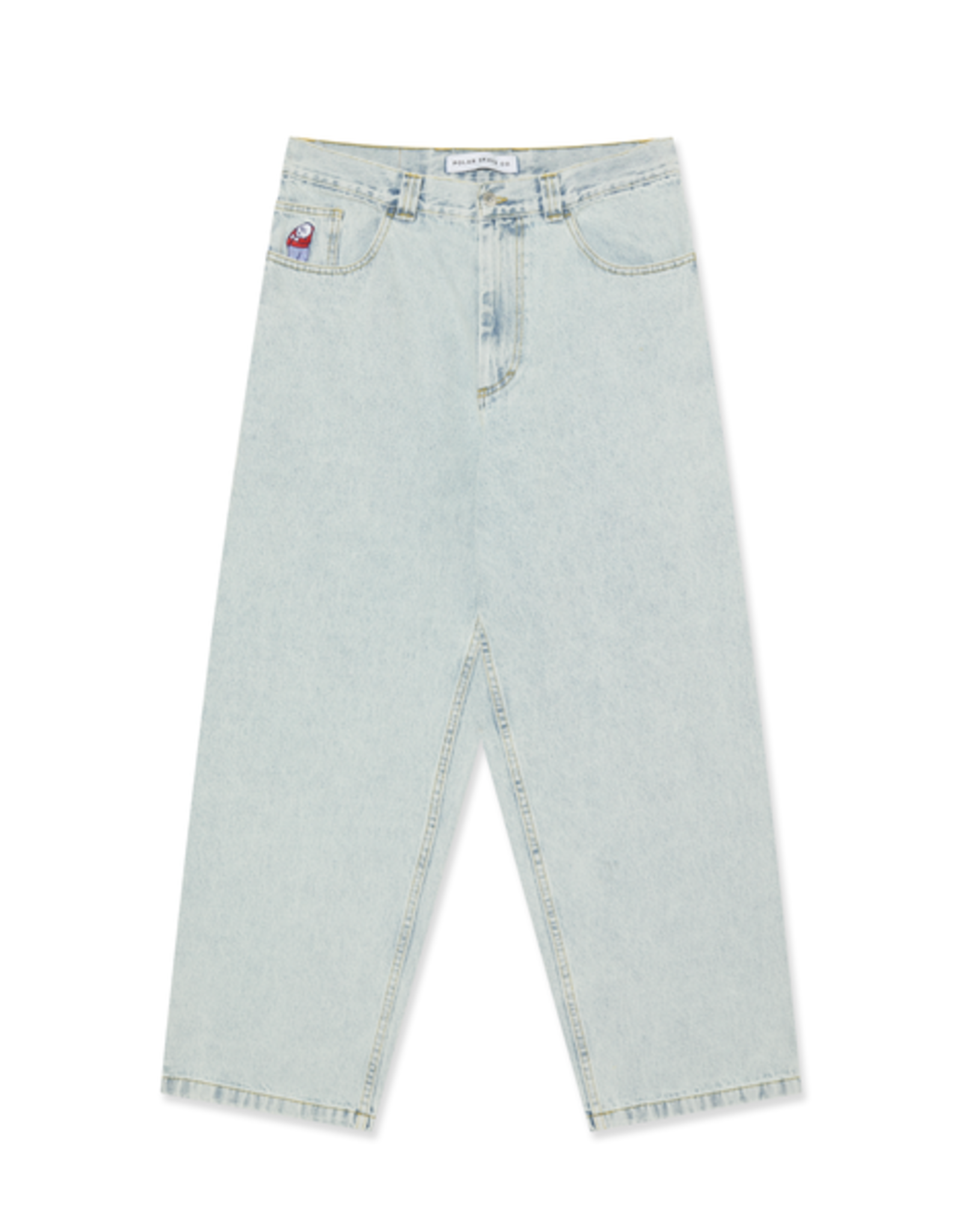 POLAR BIG BOY PANTS OG LOGO - LIGHT BLUE