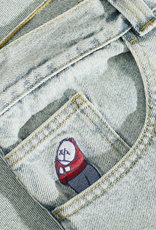 POLAR BIG BOY PANTS OG LOGO - LIGHT BLUE
