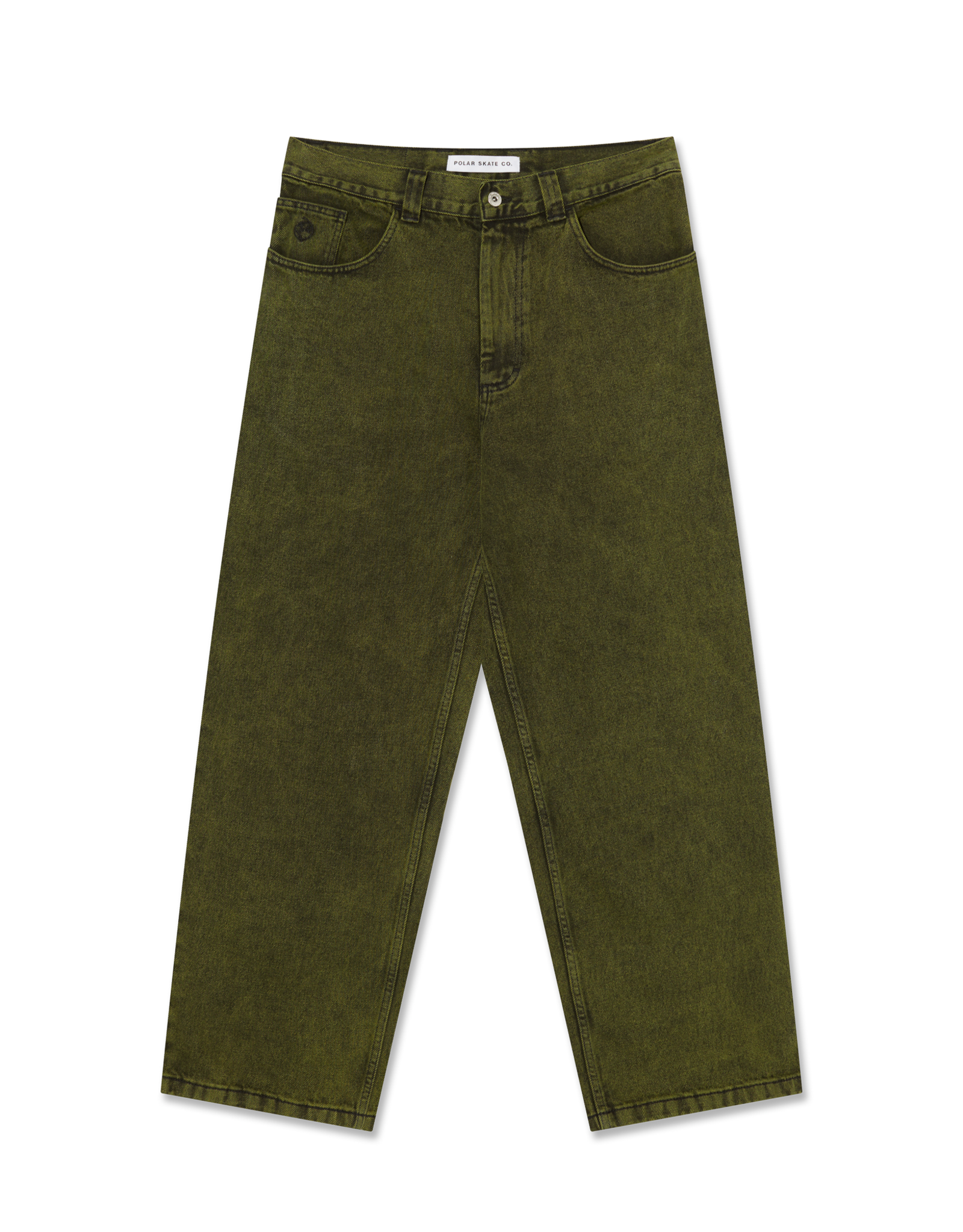 POLAR BIG BOY PANTS - GREEN/BLACK