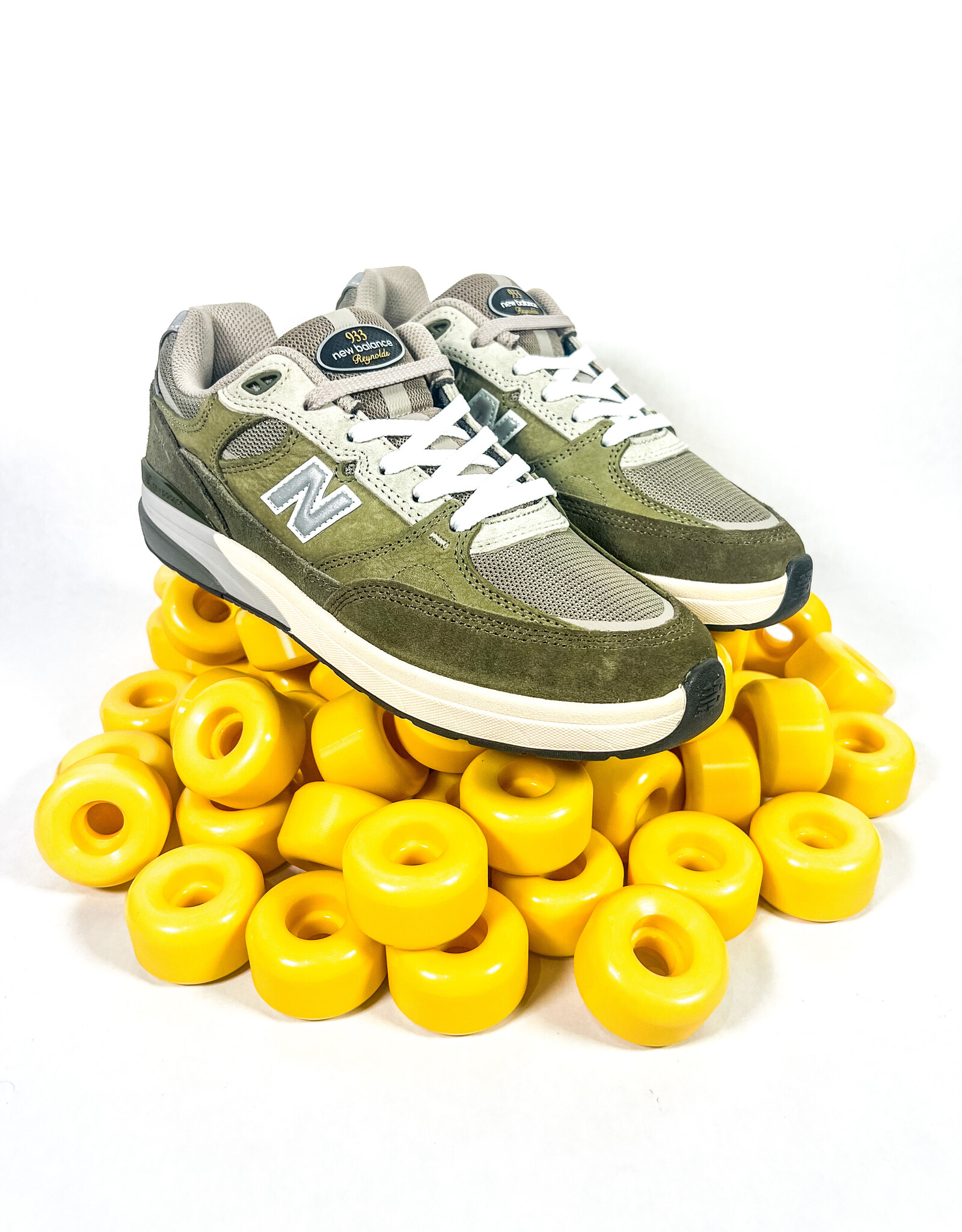 NEW BALANCE NUMERIC NB NUMERIC REYNOLDS 933 - GREEN/GREEN