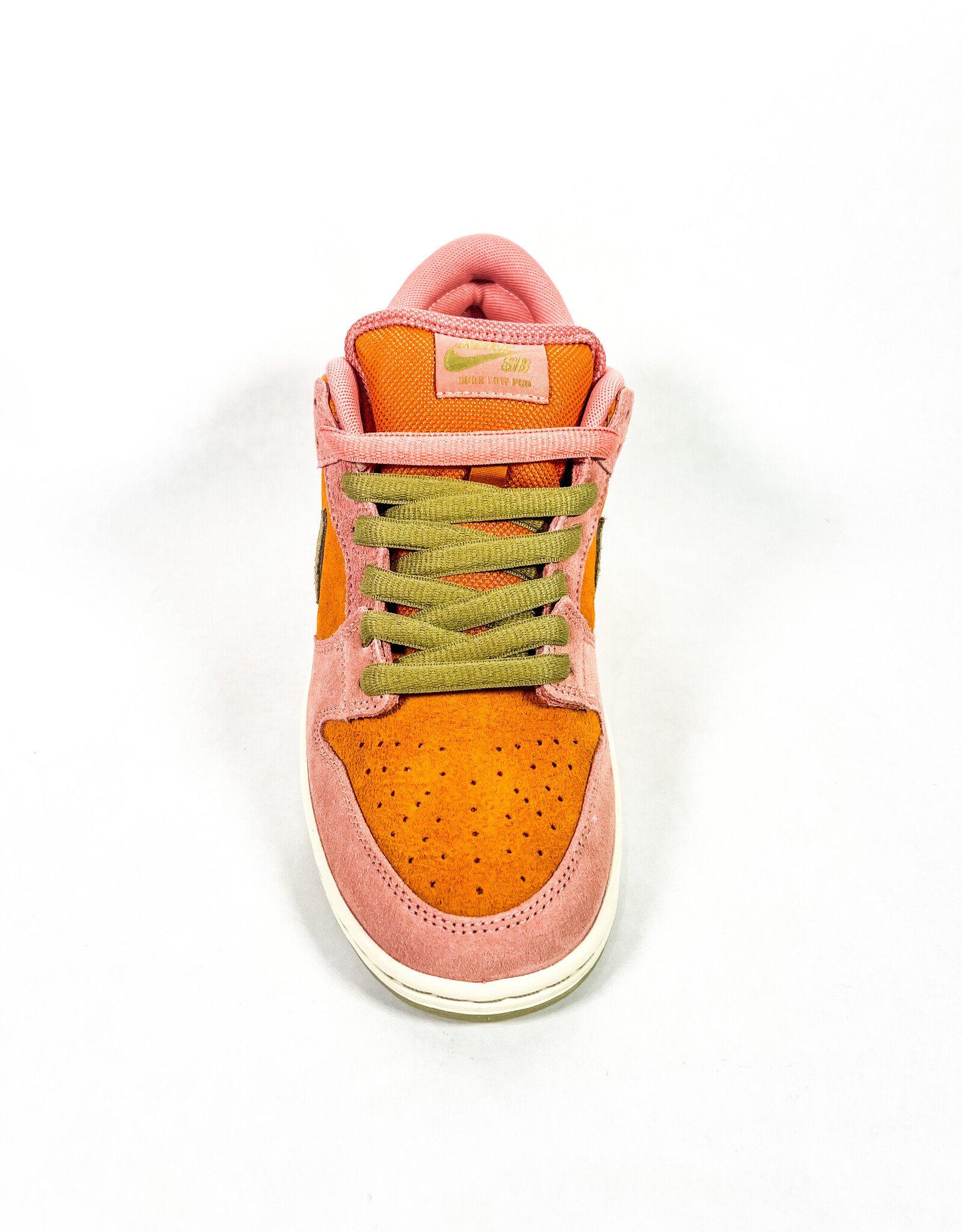 NIKE NIKE SB DUNK LOW PRO - RED STARDUST/NEUTRAL OLIVE