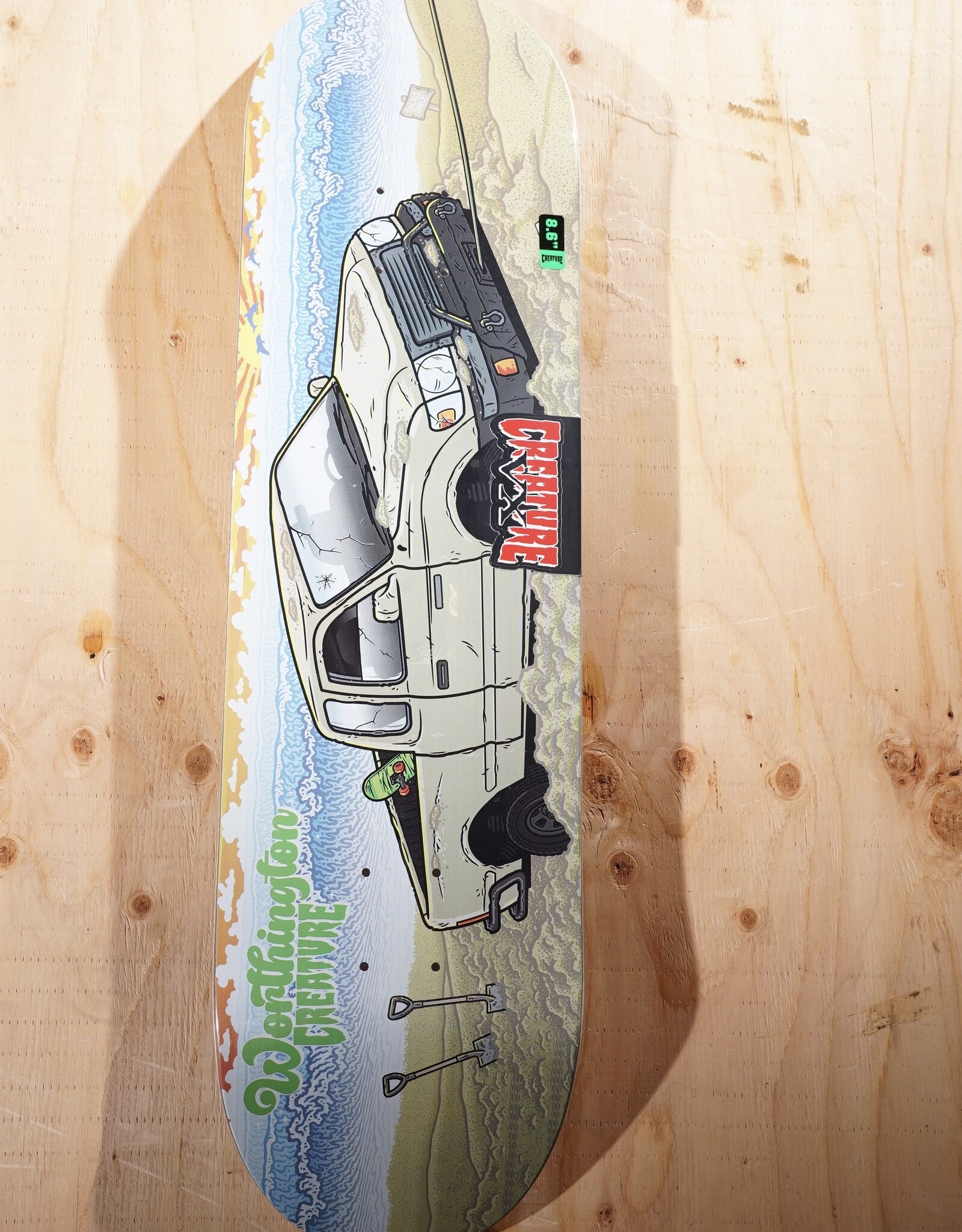 CREATURE CREATURE WORTHINGTON PARADISE VX DECK - 8.6