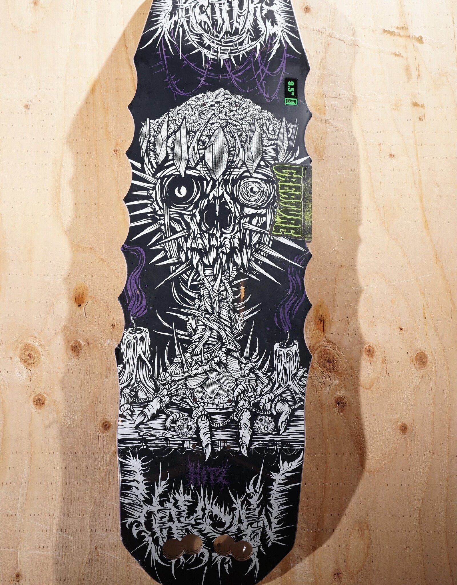 CREATURE CREATURE HITZ HACKSAW DECK - 9.5