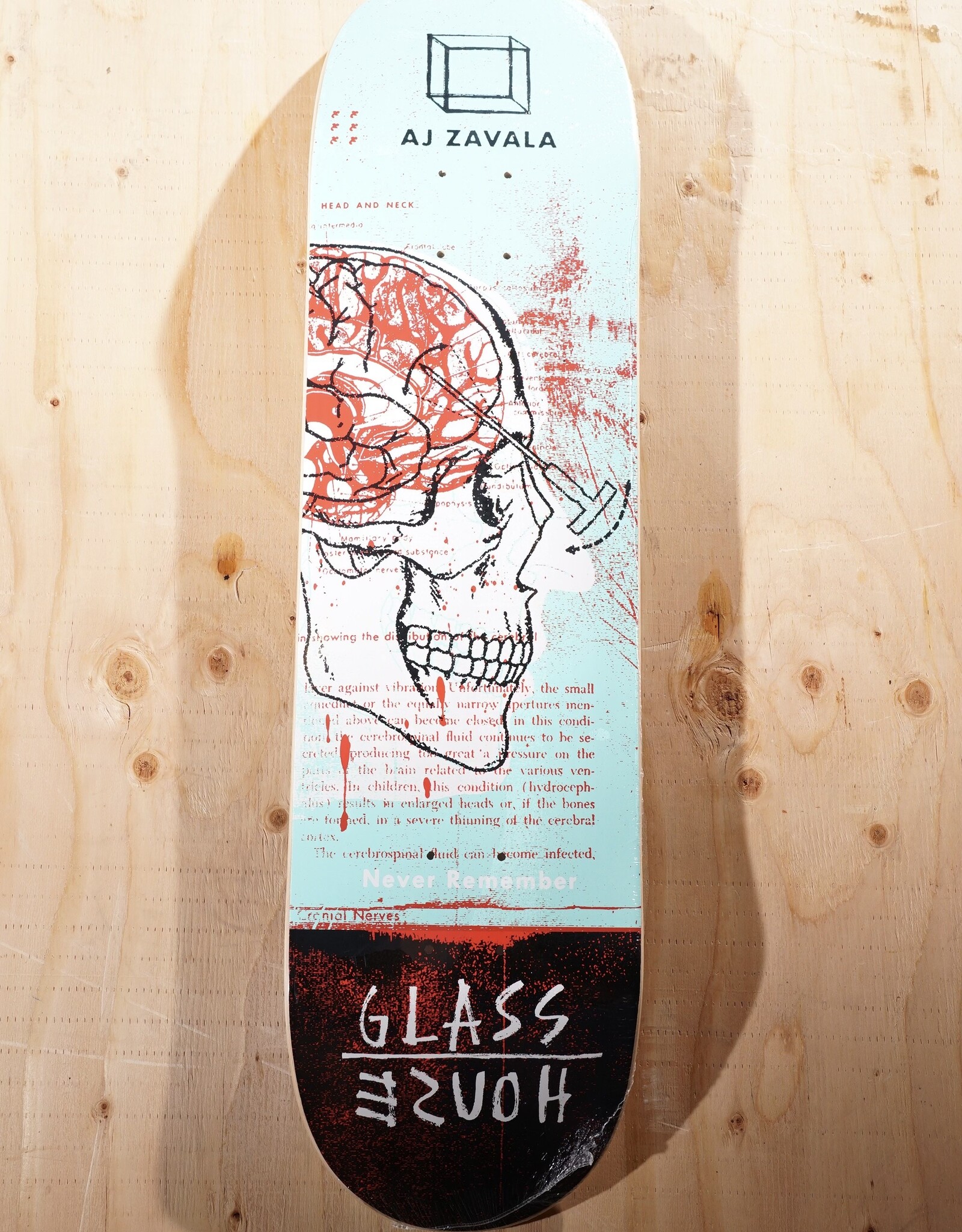 GLASS HOUSE GLASS HOUSE ZAVALA LOBOTOMY DECK - 8.25