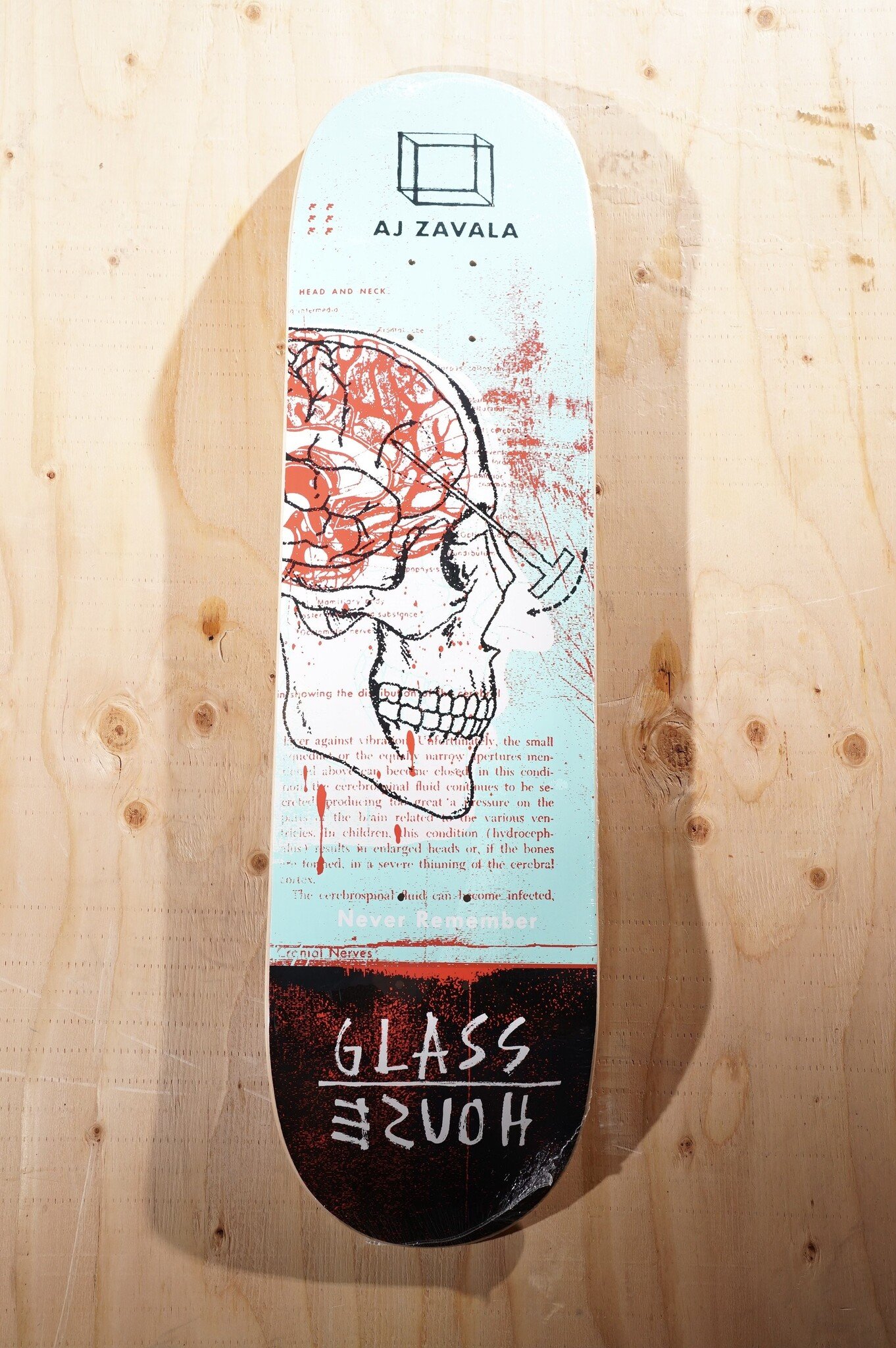 GLASS HOUSE ZAVALA LOBOTOMY DECK - 8.25 - KINGSWELL - Los Feliz