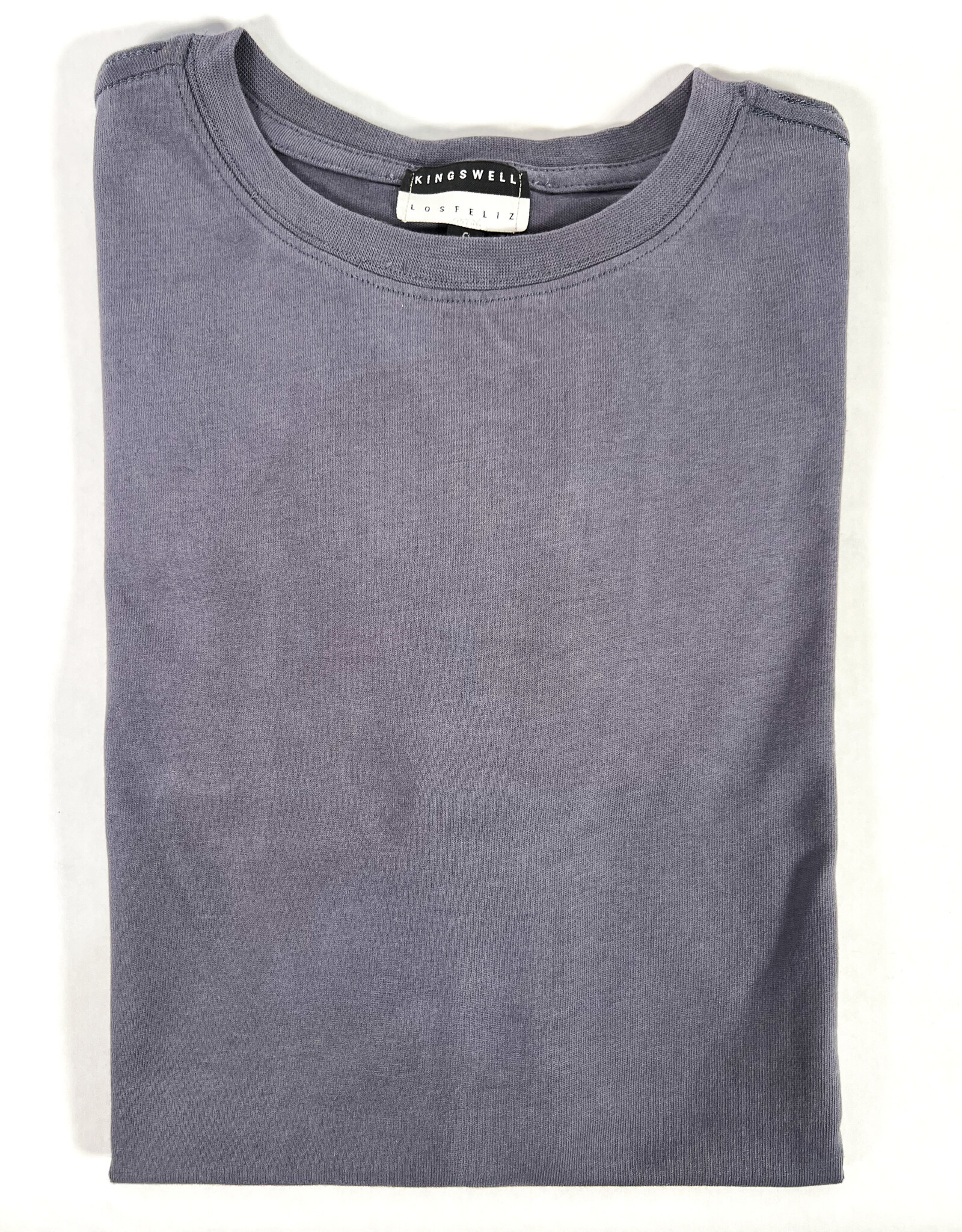 KINGSWELL KINGSWELL MAURCOY PRO BLANK TEE - SLATE GREY