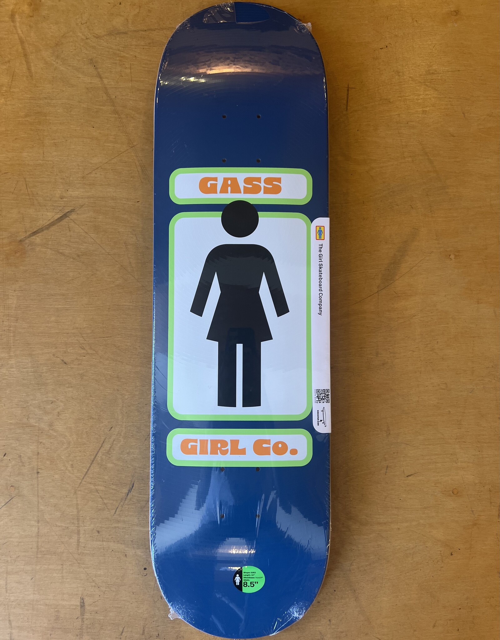 GIRL GASS HYPNO GIRL DECK - 8.5