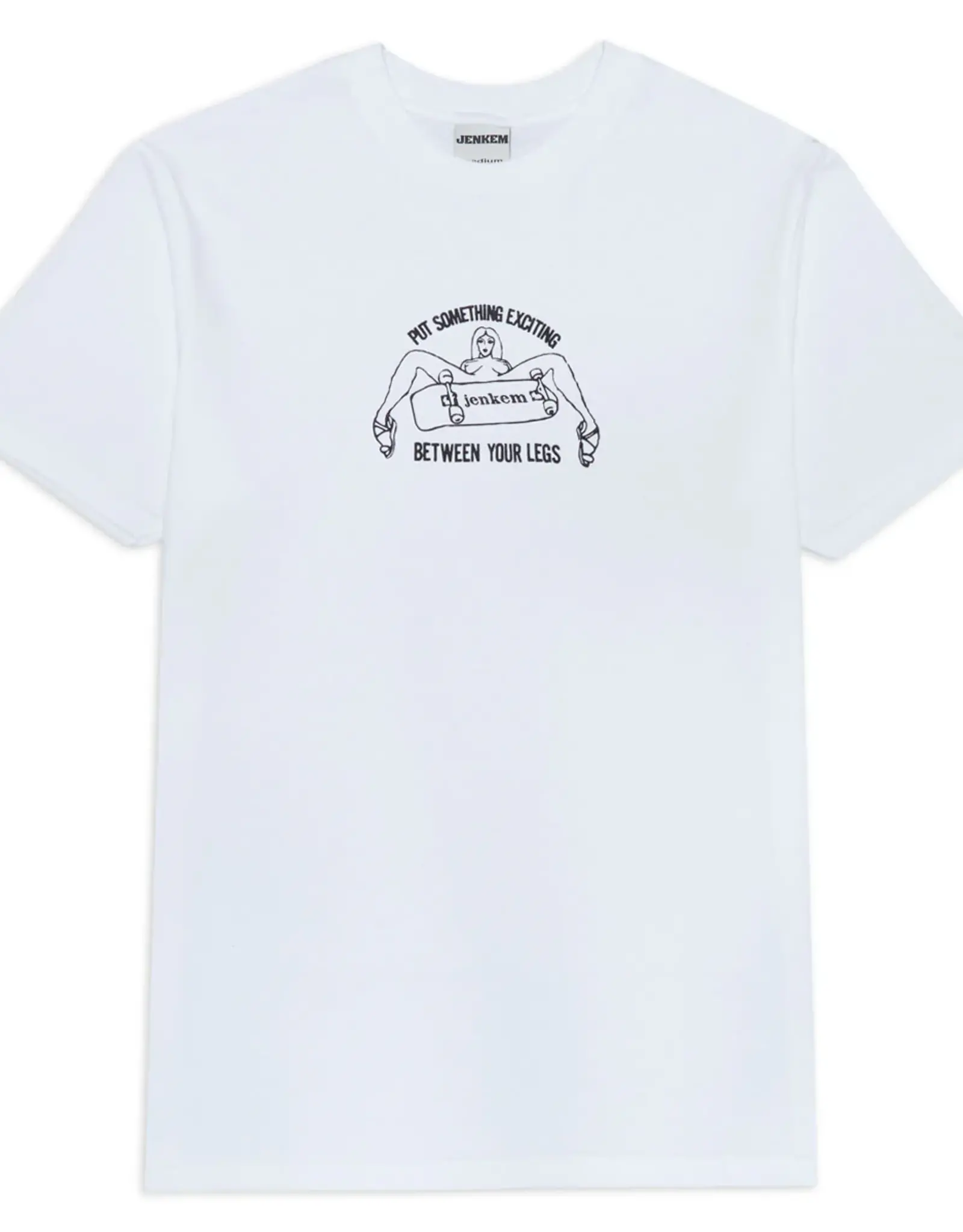 JENKEM JENKEM LEGS TEE - WHITE