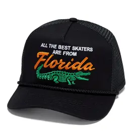 JENKEM JENKEM FLORIDA TRUCKER HAT - BLACK