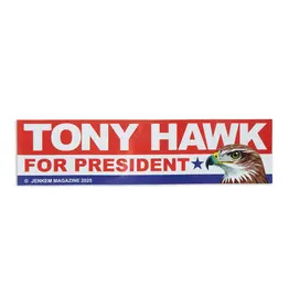 JENKEM JENKEM HAWK 4 PREZ BUMPER STICKER - MULTI