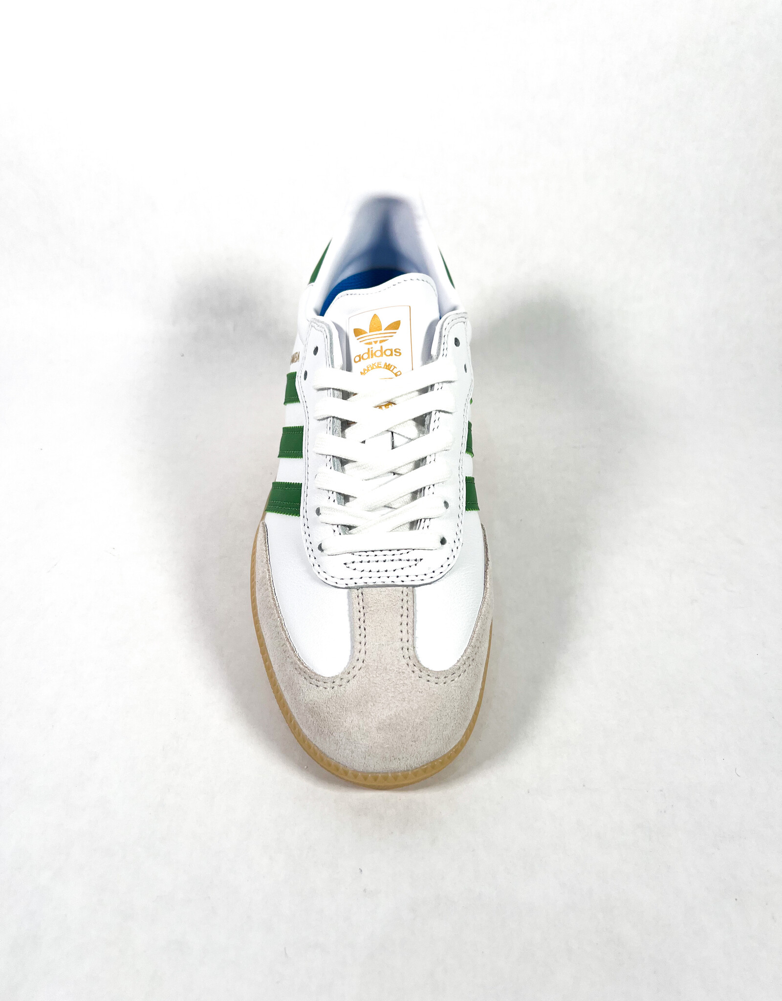 ADIDAS SAMBA ADV - FTWWHT/CREGRN