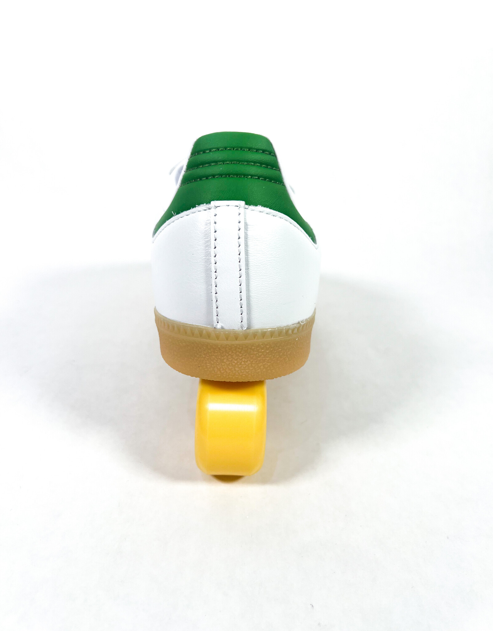 ADIDAS SAMBA ADV - FTWWHT/CREGRN