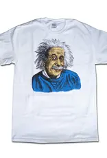 DEAR SKATEBOARDING DEAR SKATEBOARDING EINSTEIN TEE - WHITE