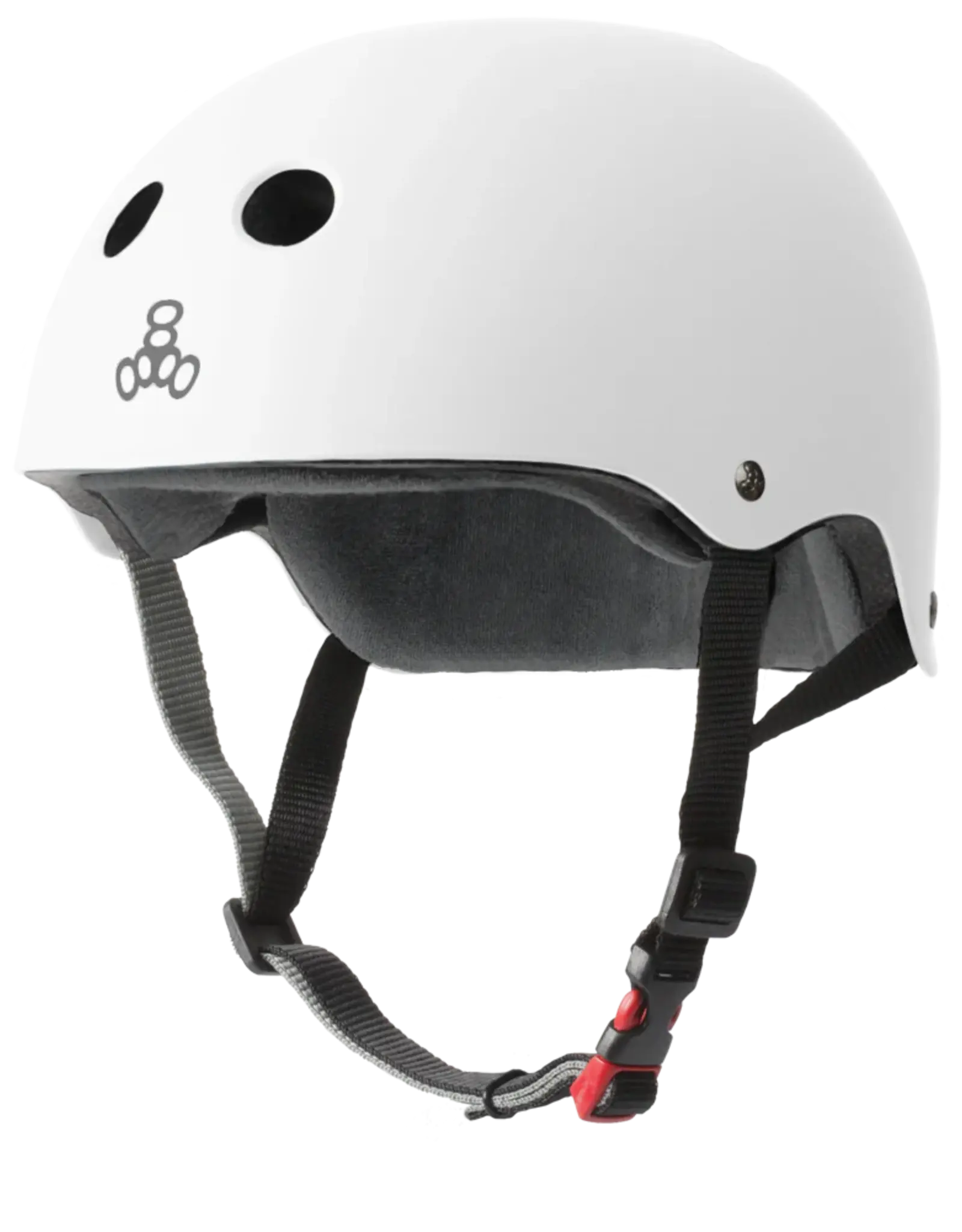 TRIPLE 8 TRIPLE 8 ADULT HELMET L / XL - WHITE GLOSSY