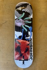QUASI SKATEBOARDS QUASI JAKE JOHNSON MOTH HEAD DECK - 8.25