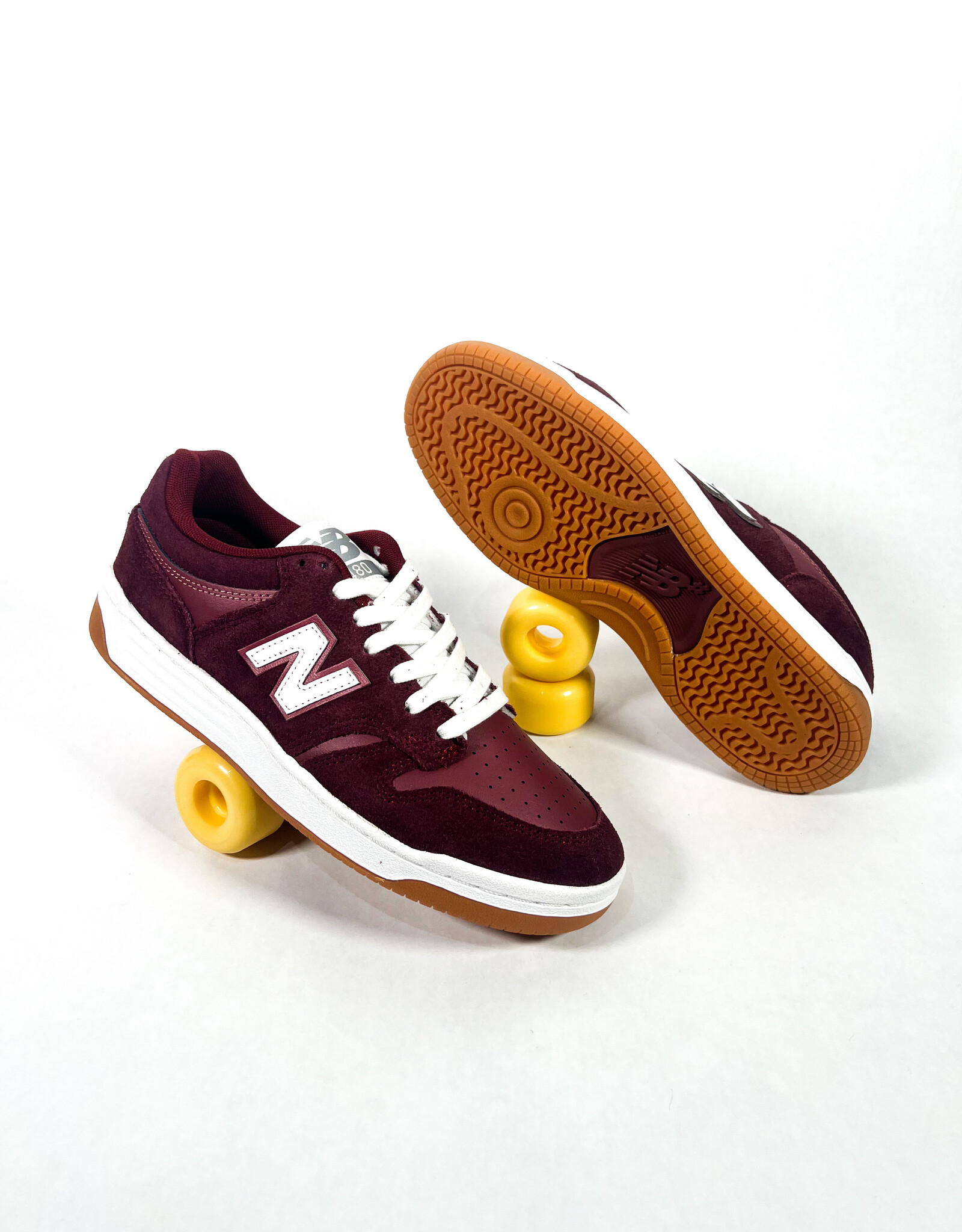 NEW BALANCE NUMERIC 480 - RED / RED