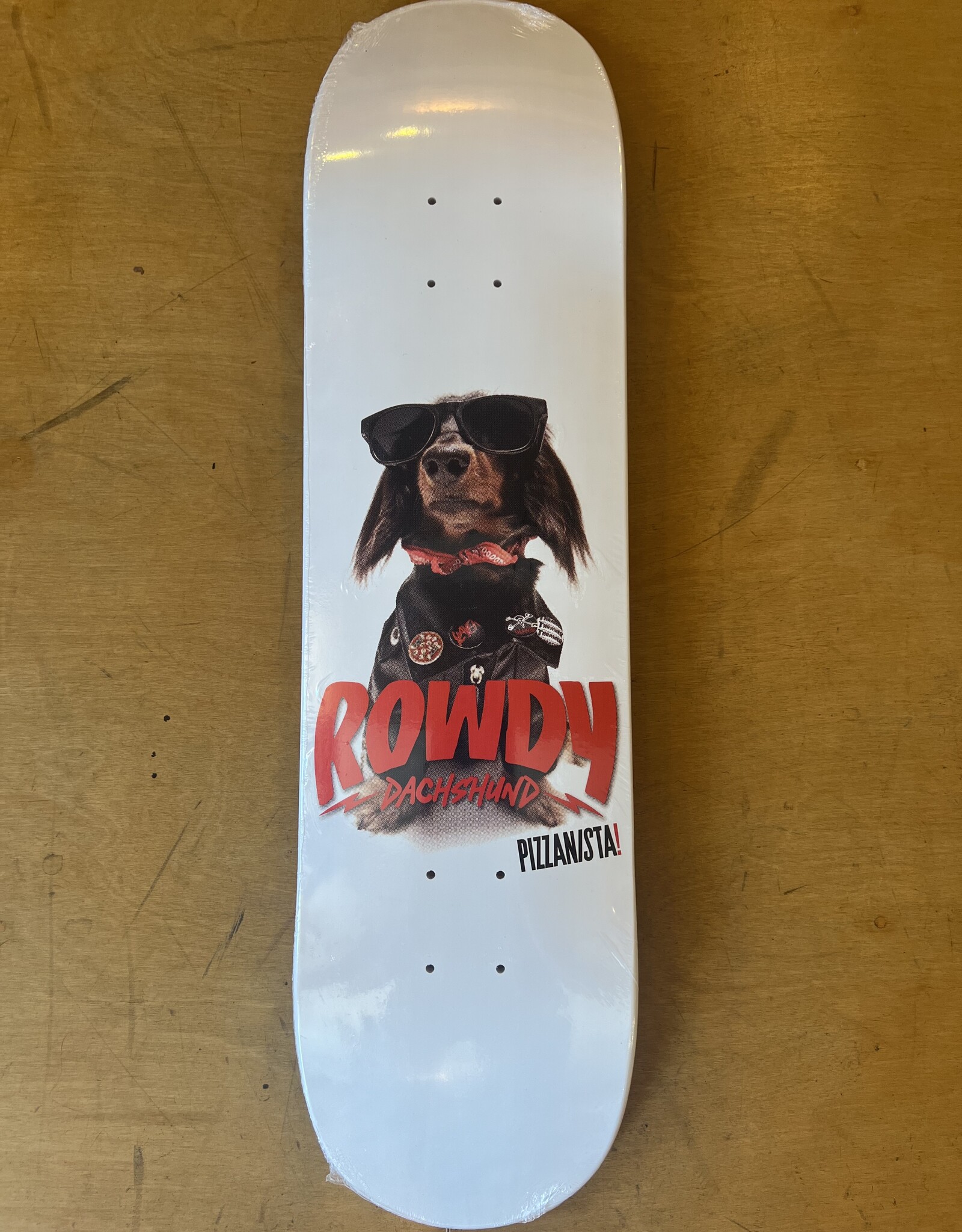 PIZZANISTA PIZZANISTA ROWDY DACHSCHUND PRO DECK - 8.0
