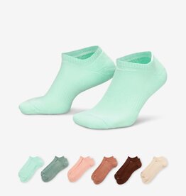 NIKE NIKE EVERYDAY PLUS CUSHIONED NO SHOW SOCKS 6 PACK - MULTICOLOR