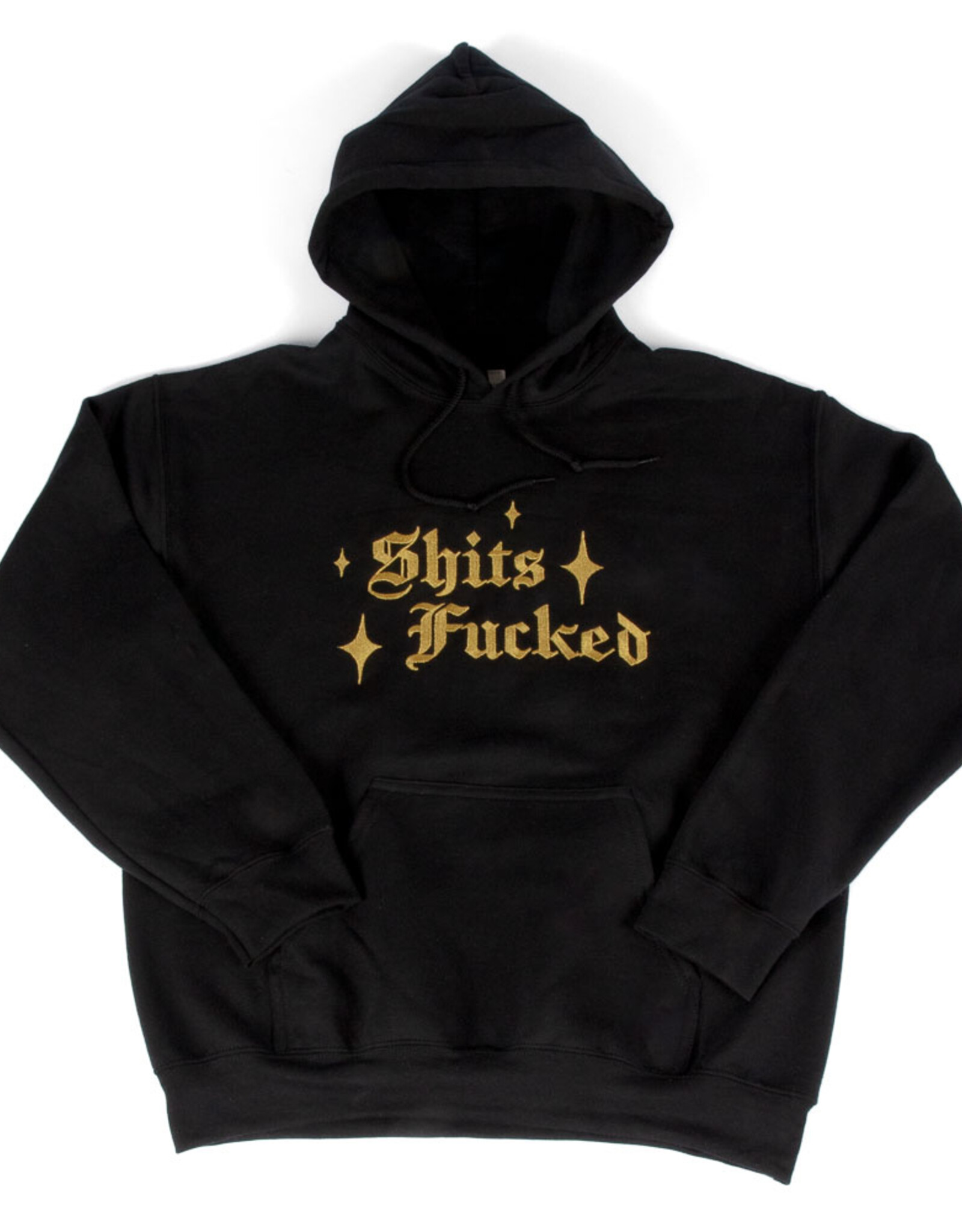DESIGNER TRASH DESIGNER TRASH Sparkle Hoodie - Black