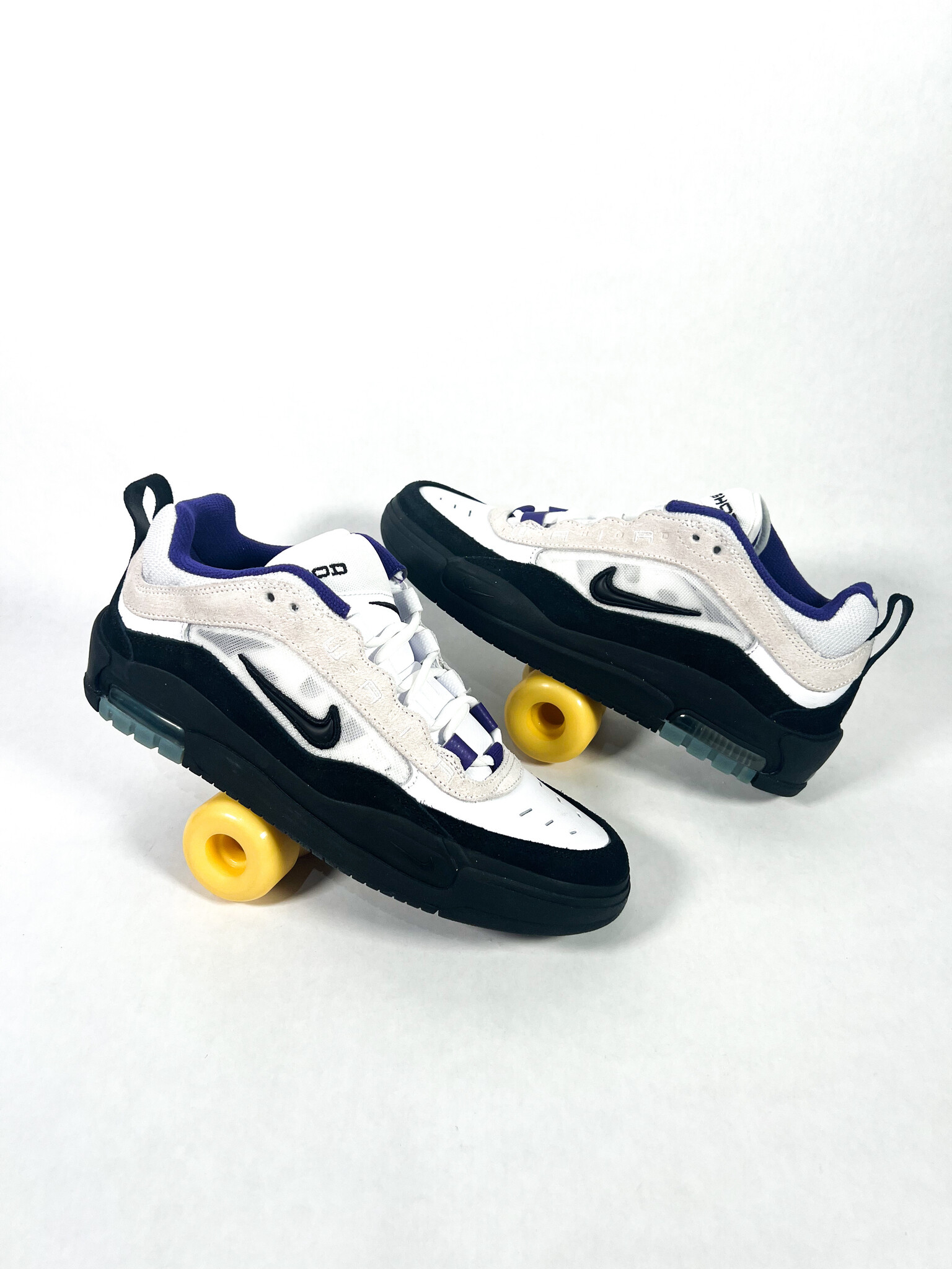 Air Max Ishod - White / Black / Court Purple - KINGSWELL - Los Feliz