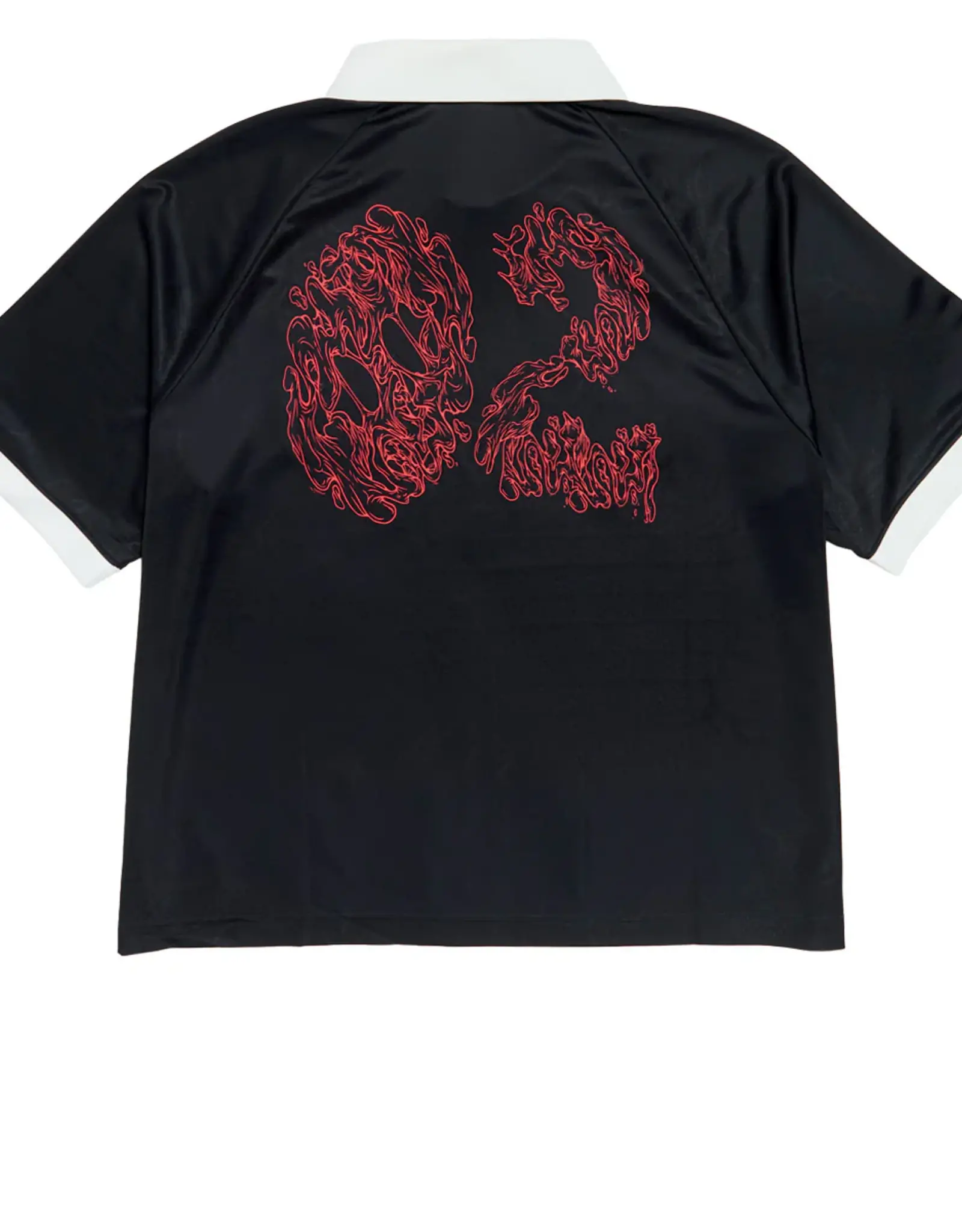 NIKE NIKE SB DRI-FIT JACQUARD SKATE JERSEY - BLACK / SAIL