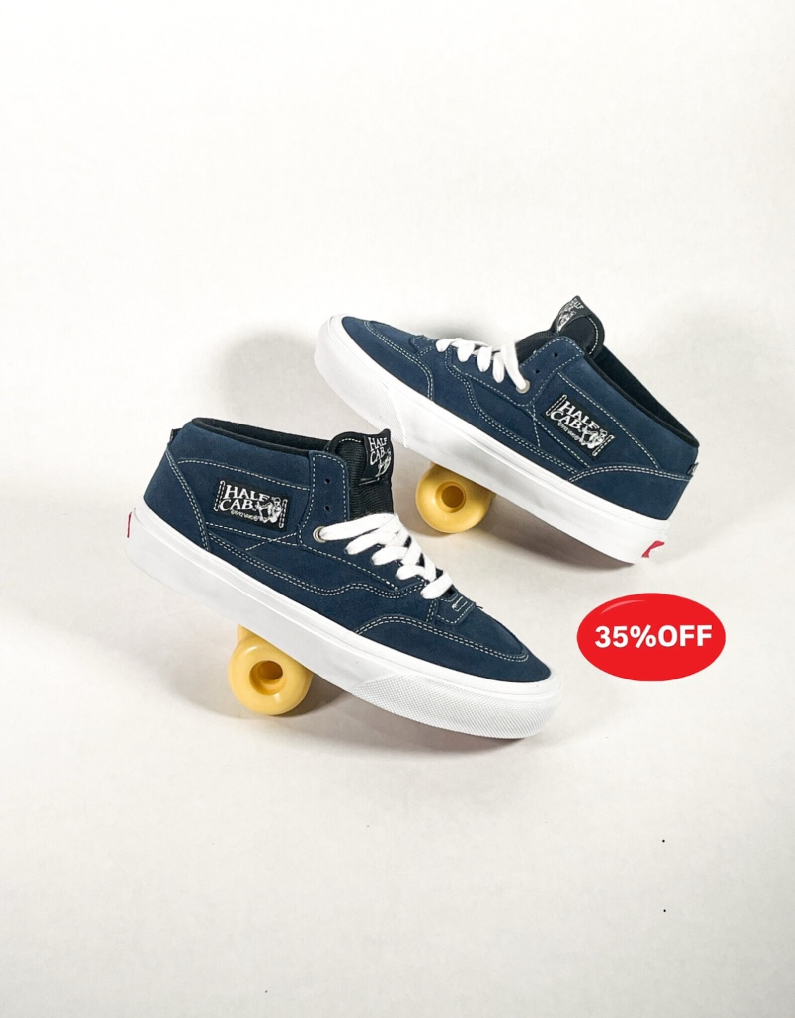 VANS SKATE HALF CAB '92 VCU - NAVY/WHITE