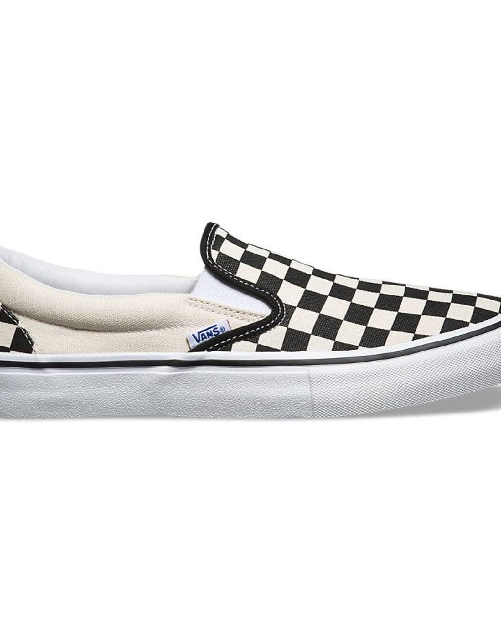 Vans Slip On Pro Checkerboard Black White Kingswell
