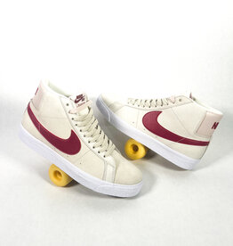NIKE SB Zoom Blazer Mid - Pale Ivory / Noble Red