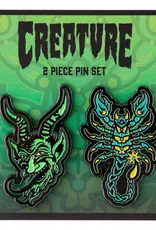 CREATURE Hellion Pin Set - Green / Black