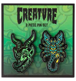 CREATURE Hellion Pin Set - Green / Black