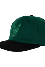 CREATURE Drop Out Snapback Unstructured Hat - Green