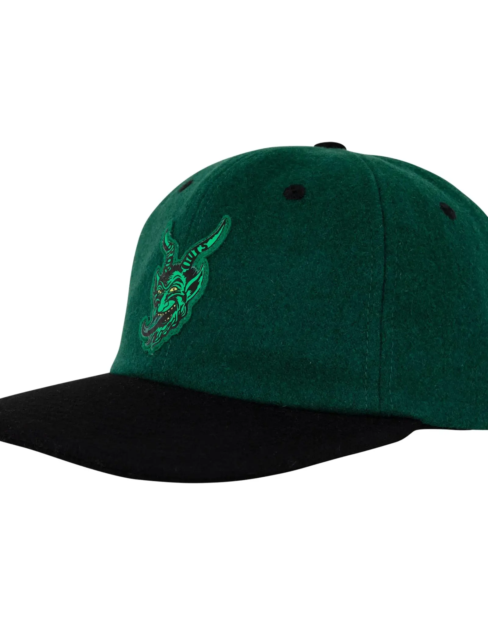 CREATURE Drop Out Snapback Unstructured Hat - Green