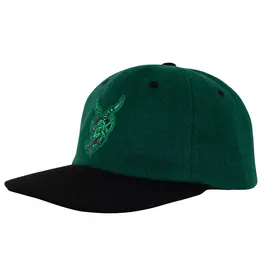 CREATURE Drop Out Snapback Unstructured Hat - Green