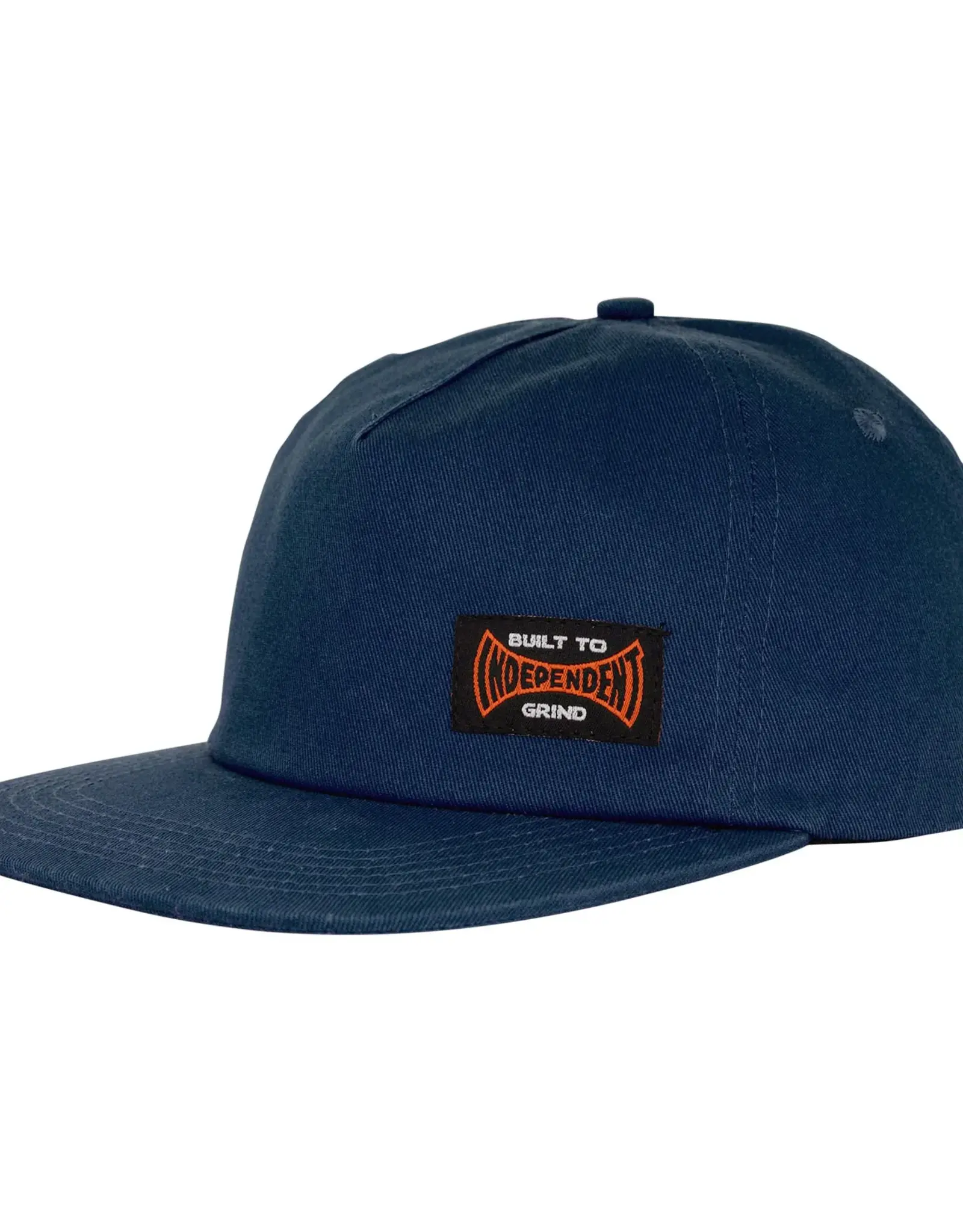INDEPENDENT Built To Grind Snapback Unstructured Hat - Grey / Blue